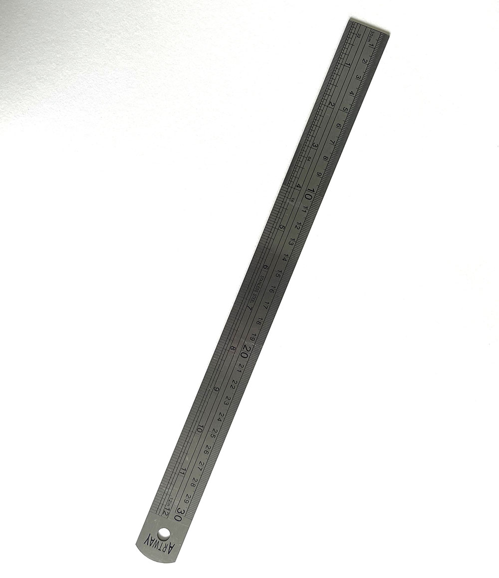 Bookbinding ruler